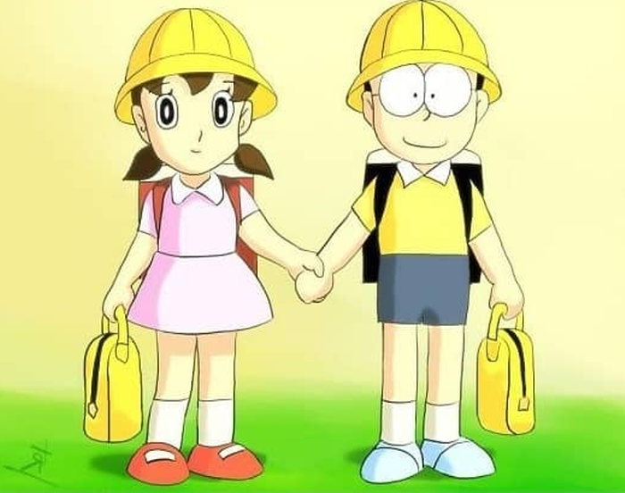 Bộ sưu tập hình ảnh đẹp nhất của Nobita và Shizuka