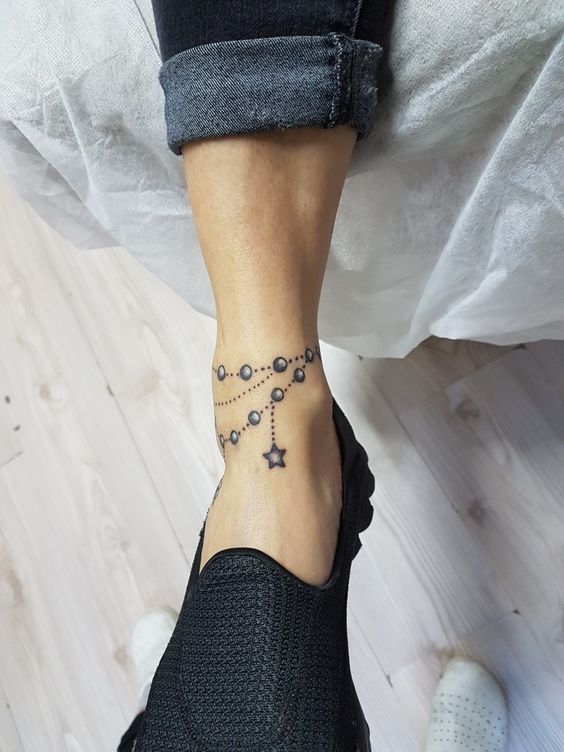 999+ hình xăm lắc chân mini cực độc đáo cho nam và nữ - Genztattoo