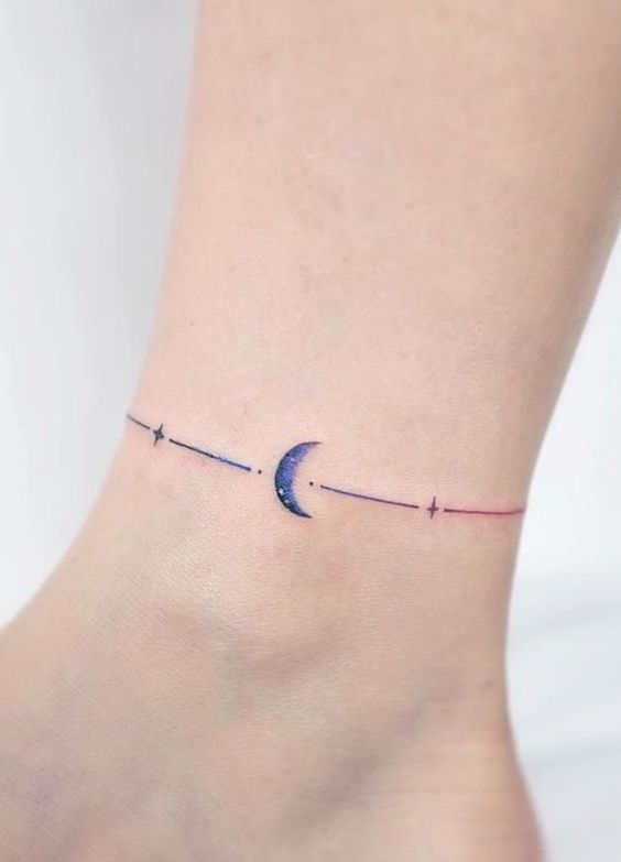 999+ hình xăm lắc chân mini cực độc đáo cho nam và nữ - Genztattoo