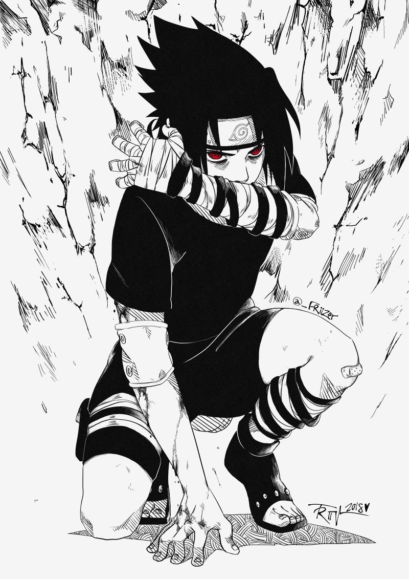 Tuyển tập bộ ảnh Uchiha Sasuke siêu ngầu, nét căng đét nhất