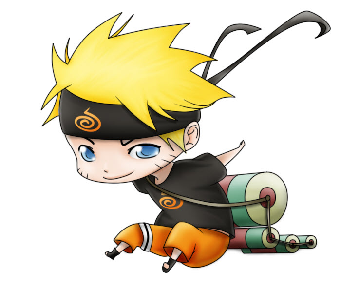 Naruto Chibi - Tổng hợp bức tranh độc đáo về nhân vật Naruto