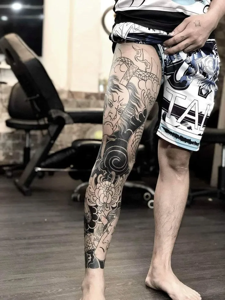 Top 500+ hình xăm full chân cho nam và nữ được chọn lọc - Genztattoo