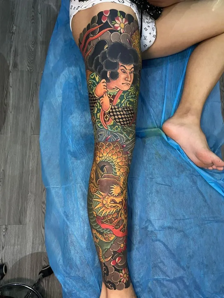 Top 500+ hình xăm full chân cho nam và nữ được chọn lọc - Genztattoo