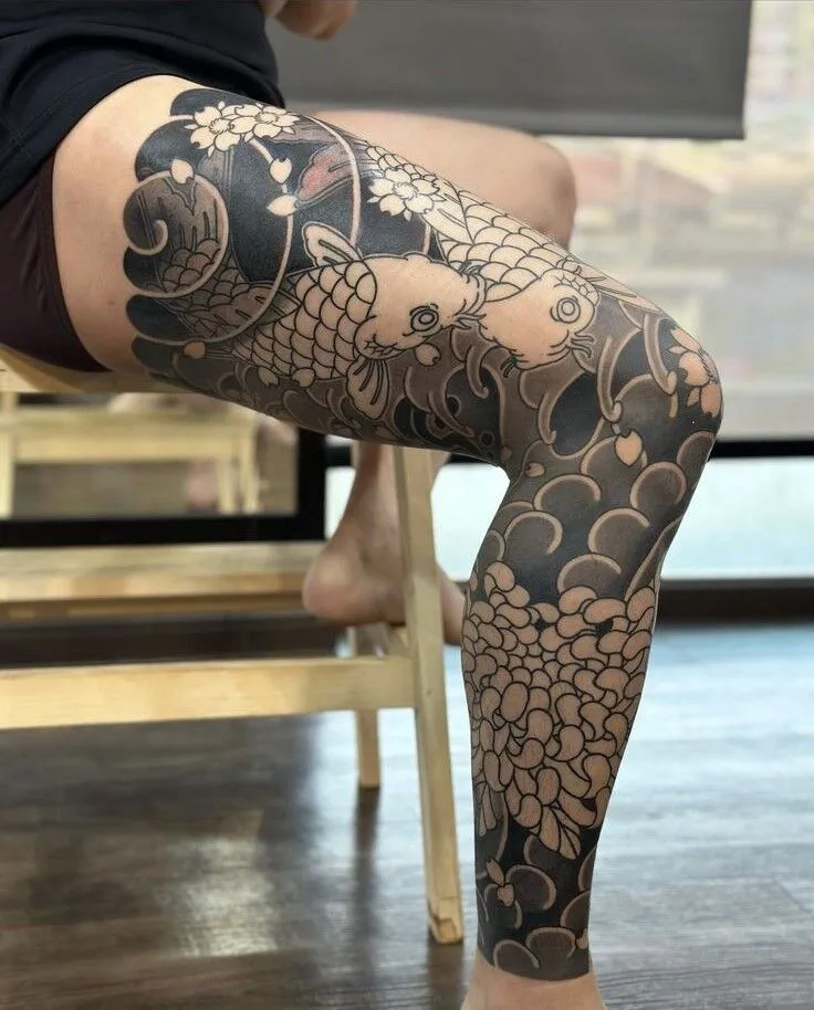 Top 500+ hình xăm full chân cho nam và nữ được chọn lọc - Genztattoo