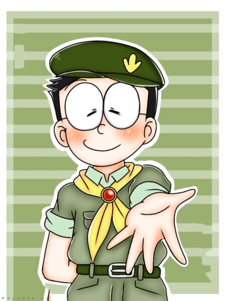 Hình ảnh Nobita Cute, Cool ngầu chất nhất